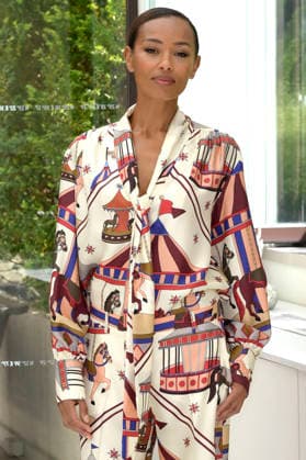 Melanie Liburd beim Photocall zum Kinofilm A Year in London im Hotel Le Meridien Visconti. Rom, 07.04.2026
