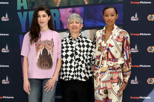 Nina Pons, Flaminia Graziadei und Melanie Liburd beim Photocall zum Kinofilm A Year in London im Hotel Le Meridien Visconti. Rom, 07.04.2026