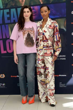 Nina Pons und Melanie Liburd beim Photocall zum Kinofilm A Year in London im Hotel Le Meridien Visconti. Rom, 07.04.2026