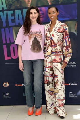 Nina Pons und Melanie Liburd beim Photocall zum Kinofilm A Year in London im Hotel Le Meridien Visconti. Rom, 07.04.2026
