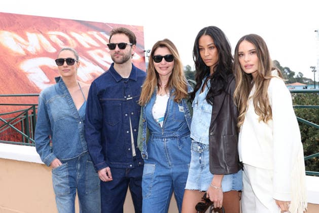 Rolex Monte-Carlo Masters - Replay Guests Alice Campello, Alessandro Borghi, Chantal Monhagan, Jan Bueno, Replay guests, during the Rolex Monte-Carlo Masters, on April 7, 2026 in Monte Carlo, Monaco. Photo by Jean-Charles Vinaj ABACAPRESS.COM Monte Carlo Monaco  Copyright: xVinajxJean-Charles ABACAx