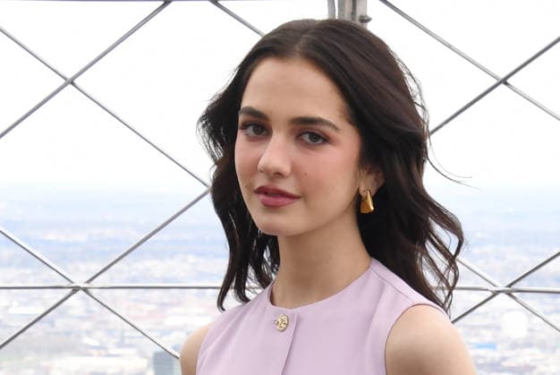 NEW YORK, NY- APRIL 7: Mattea Conforti pictured as the cast of Hulu™s The Testaments to Visit the Empire State Building Ahead of April 8 Premiere on April 7, 2026 in New York City. Copyright: xmpi099 MediaPunchx
