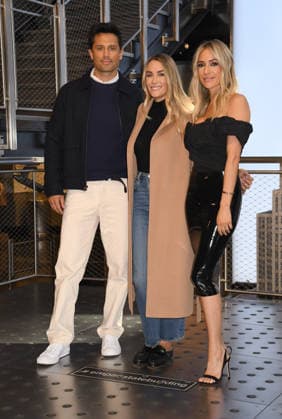 NEW YORK, NY - April 7: Stephen Colletti, Lauren Conrad and Kristin Cavallari pictured as the cast of Laguna Beach: The Reunion visit the Empire State Building in New York City on April 7, 2026 ahead of the April 10 premiere on Roku . Copyright: xmpi099 MediaPunchx