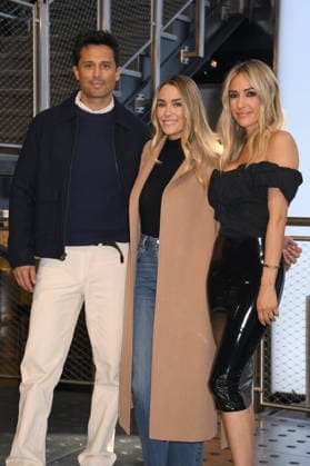 NEW YORK, NY - April 7: Stephen Colletti, Lauren Conrad and Kristin Cavallari pictured as the cast of Laguna Beach: The Reunion visit the Empire State Building in New York City on April 7, 2026 ahead of the April 10 premiere on Roku . Copyright: xmpi099 MediaPunchx