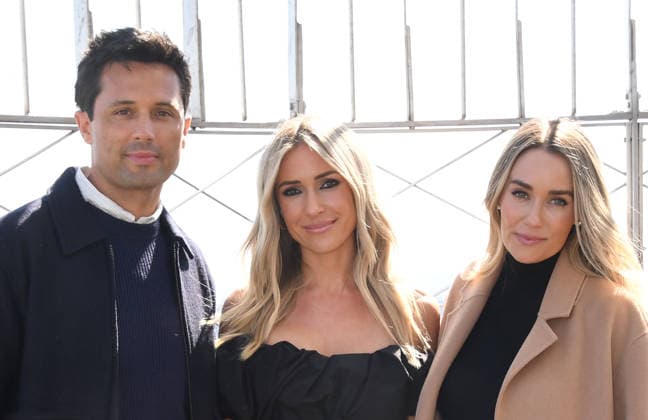 NEW YORK, NY - April 7: Stephen Colletti, Kristin Cavallari and Lauren Conrad pictured as the cast of Laguna Beach: The Reunion visit the Empire State Building in New York City on April 7, 2026 ahead of the April 10 premiere on Roku . Copyright: xmpi099 MediaPunchx