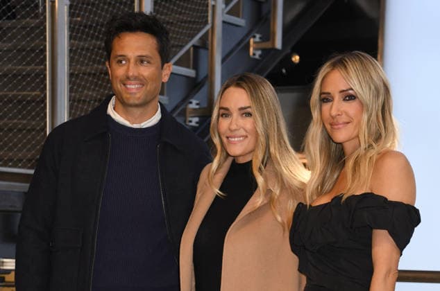 NEW YORK, NY - April 7: Stephen Colletti, Lauren Conrad and Kristin Cavallari pictured as the cast of Laguna Beach: The Reunion visit the Empire State Building in New York City on April 7, 2026 ahead of the April 10 premiere on Roku . Copyright: xmpi099 MediaPunchx