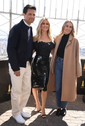 Laguna Beach: The Reunion Cast Visit the Empire State Building NEW YORK, NY - April 7: Stephen Colletti, Kristin Cavallari and Lauren Conrad at the Empire State Building in New York City on April 7, 2026 celebrating the premiere of Laguna Beach: The Reunion. Credit: John Fycke AdMedia New York City New York USA EDITORIAL USE ONLY  Copyright: xx JohnxFycke AdMediax admphotostwo980602