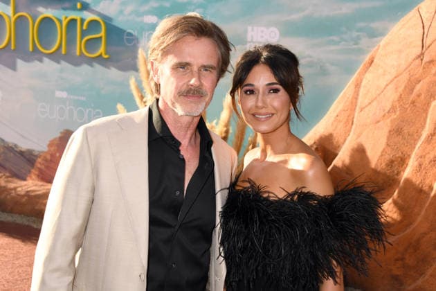 HOLLYWOOD, CA- APRIL 7: Sam Trammell, Emmanuelle Chriqui at HBO™s Euphoria Season 3 premiere at TCL Chinese Theater in Hollywood, California on April 7, 2026. Copyright: xJeffreyxMayerx