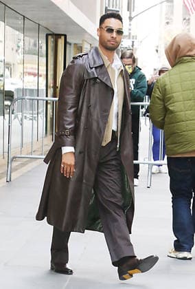 NEW YORK, NY- APRIL 7: Rege-Jean Page seen at NBC s Today Show on April 7, 2026 in New York City. Copyright: xRWx