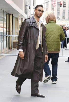 NEW YORK, NY- APRIL 7: Rege-Jean Page seen at NBC s Today Show on April 7, 2026 in New York City. Copyright: xRWx