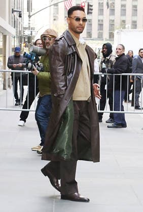 NEW YORK, NY- APRIL 7: Rege-Jean Page seen at NBC s Today Show on April 7, 2026 in New York City. Copyright: xRWx