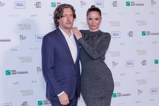 Foto IPP - Emanuela Vertolli Gruppo Editoriale LiveMedia Rome 07 04 2026 Nella foto: Jerome Macario and Andrea Delogu attend the photocall for the presentation of the 16th edition of French film festival Rendez-Vous on April 07, 2026 in the French Embassy at Palazzo Farnese in Rome, Italy Italy Photo Press - World Copyright Photocall - Rendez-Vous News