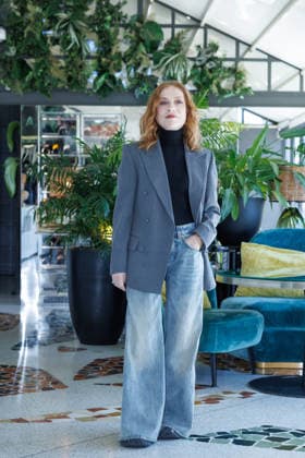 News - Photocall - La donna piu ricca del mondo Isabelle Huppert attends the photocall for the movie La donna piu ricca del mondo on April 08, 2026 at Sofitel Hotel Villa Borghese, Rome, Italy Rome Sofitel Hotel Villa Borghese Italy Copyright: xEmanuelaxVertollix xLiveMediax LPN_2379125