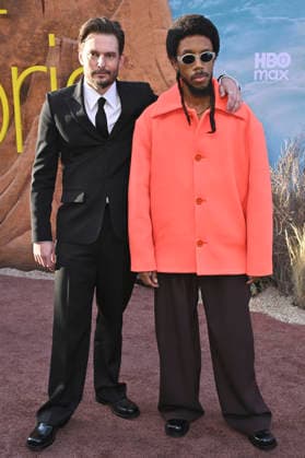 Sam Levinson und Darrell Britt-Gibson bei der Premiere der 3. Staffel der HBO-Serie Euphoria im TCL Chinese Theatre. Los Angeles, 07.04.2026