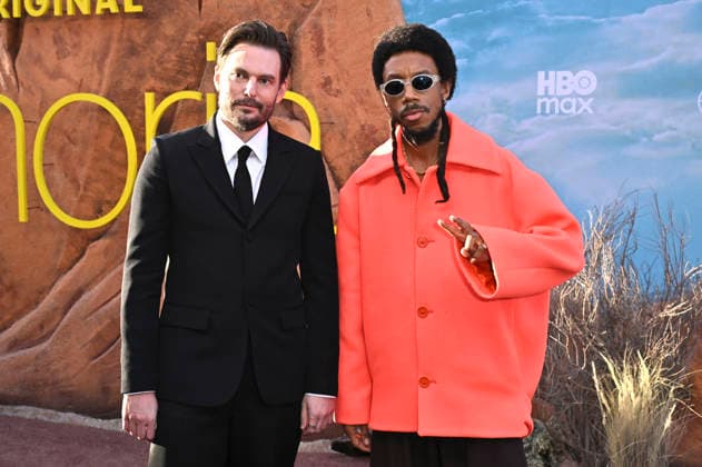 Sam Levinson und Darrell Britt-Gibson bei der Premiere der 3. Staffel der HBO-Serie Euphoria im TCL Chinese Theatre. Los Angeles, 07.04.2026