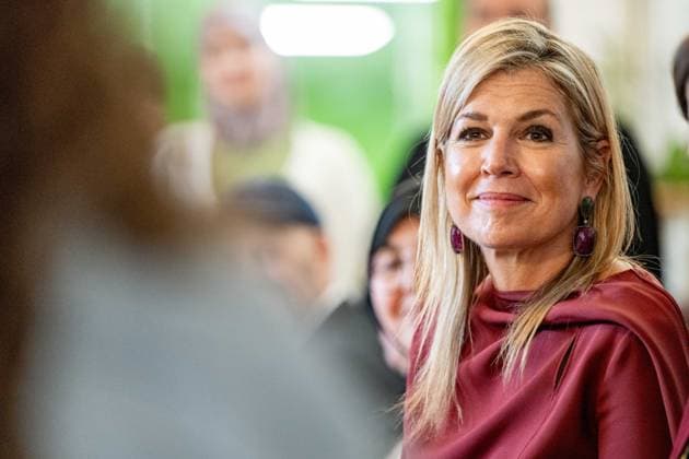 Queen Maxima visits the Amsterdam North community center. Amsterdam, the Netherlands. 08 Apr 2026 Queen Maxima visits De Bol community center. This community center receives support from the Oranjefonds, of which the queen is patroness of. Amsterdam The Netherlands  Copyright: xMischaxSchoemakerx