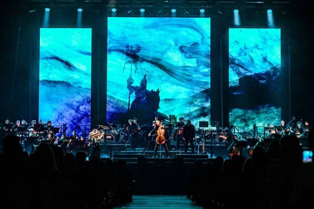 Brose Arena, The World of Hans Zimmer The Immersive Symphony Germany, Bamberg, Brose Arena - 8 Apr 2026 - Concert, Musical - The World of Hans Zimmer The Immersive Symphony Image: The World of Hans Zimmer The Immersive Symphony is a new 2026 arena tour featuring 17+ rearranged orchestral suites from his iconic films. Copyright: xPresseFotoxEvans xRyanxEvansx