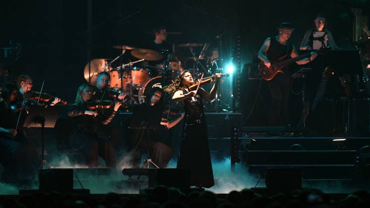 Brose Arena, The World of Hans Zimmer The Immersive Symphony Germany, Bamberg, Brose Arena - 8 Apr 2026 - Concert, Musical - The World of Hans Zimmer The Immersive Symphony Image: The World of Hans Zimmer The Immersive Symphony is a new 2026 arena tour featuring 17+ rearranged orchestral suites from his iconic films. Copyright: xPresseFotoxEvans xRyanxEvansx