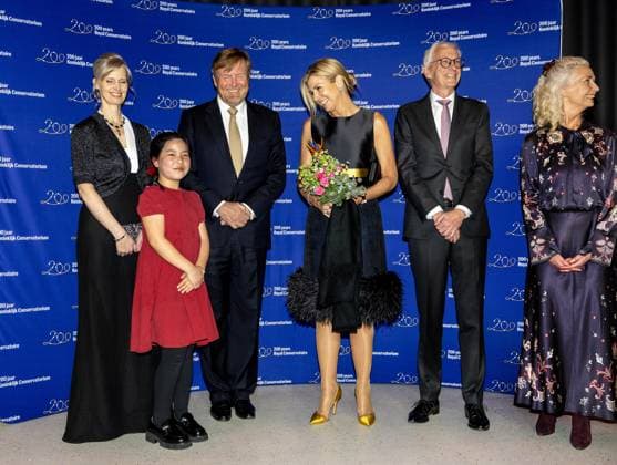Den Haag, The Netherlands, 2026-04-08 18:33:46 THE HAGUE, 08-04-2026, Royal Conservatory. King Willem Alexander and Queen Maxima attend the anniversary performance celebrating the 200th anniversary of the Royal Conservatory in The Hague. During the evening, they also speak with teachers and students, and afterwards they meet involved students and artists. PHOTO: NLBeeld POOL Albert Nieboer Credit: NL Beeld Patrick van Emst  Copyright: xx x
