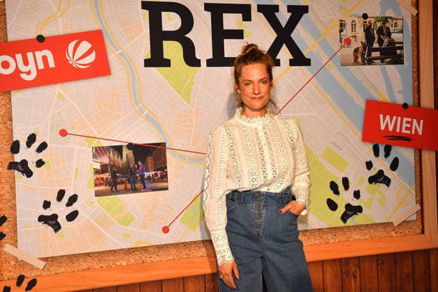 Marie Burchard bei der Premiere zum Serienstart von Kommissar Rex am 8.04.2026 in der Astor Film Lounge im ARRI Kino in Muenchen. Premiere in Muenchen -Kommissar Rex bellt wieder im TV bei Sat.1