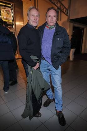 Missing Link Wolfram Koch, Wolfgang Harth Filmpremiere Missing Link im Kino in der Kulturbrauerei Datum: 08.04.2026 Copyright: xEventpress Kratschx