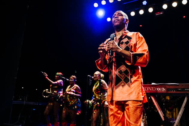Konzert von Femi Kuti & The Positive Force in Berlin Konzert von Femi Kuti & The Positive Force am 08.04.2026 im Berliner Heimathafen Neukölln., Berlin Berlin Deutschland Neukölln