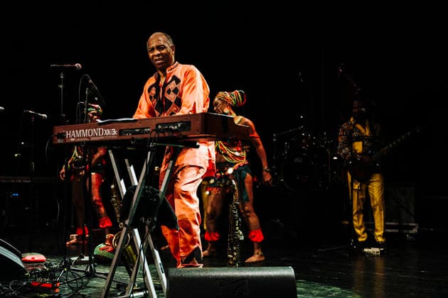Konzert von Femi Kuti & The Positive Force in Berlin Konzert von Femi Kuti & The Positive Force am 08.04.2026 im Berliner Heimathafen Neukölln., Berlin Berlin Deutschland Neukölln