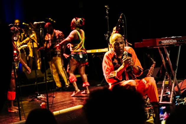 Konzert von Femi Kuti & The Positive Force in Berlin Konzert von Femi Kuti & The Positive Force am 08.04.2026 im Berliner Heimathafen Neukölln., Berlin Berlin Deutschland Neukölln