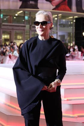 U.S. actress Meryl Streep U.S. actress Meryl Streep U.S. actress Meryl Streep makes her red carpet appearance during a publicity event in Seoul on April 8, 2026, to promote the comedy drama film The Devil Wears Prada 2. (Yonhap) 2026-04-09 07:36:20 < 1980-2026 YONHAPNEWS AGENCY. .> ¼­¿ïÆ¯º°½Ã EDITORIAL USE ONLY  Copyright: xx PYH2026040900680031500 YonhapxNewsx yonphotos251257