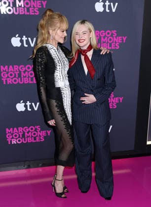 Apple s Margo s Got Money Troubles New York Premiere Nicole Kidman and Elle Fanning attending Apple s Margo s Got Money Troubles New York Premiere held the Regal Union Square on April 8, 2026 in New York City, NY New York City Regal Union Square NY USA Copyright: xStevenxBergman AFF-USA.COMx