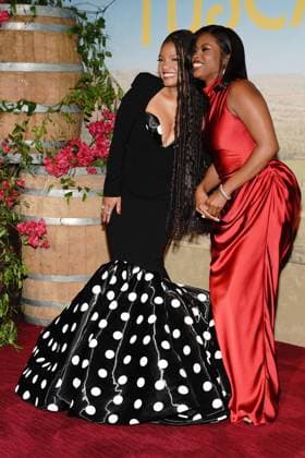 Halle Bailey, Aziza Scott at arrivals for YOU, ME & TUSCANY Premiere, Jazz At Lincoln Center, New York, NY, April 08, 2026. Photo By: Kristin Callahan Everett Collection YOU, ME & TUSCANY Premiere PUBLICATIONXNOTxINxCANxCHNxFRAxITAxJPNxNORxPOLxRUSxESPxUKxUSA