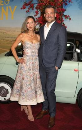 April 8, 2026, New York, New York, USA: Screenwriters KRISTIN N. ENGLE and RYAN ENGLE seen at the New York premiere of You, Me and Tuscany held at Jazz at Lincoln Center. New York USA  - ZUMAk03_ 20260408_zaf_k03_027 Copyright: xNancyxKaszermanx