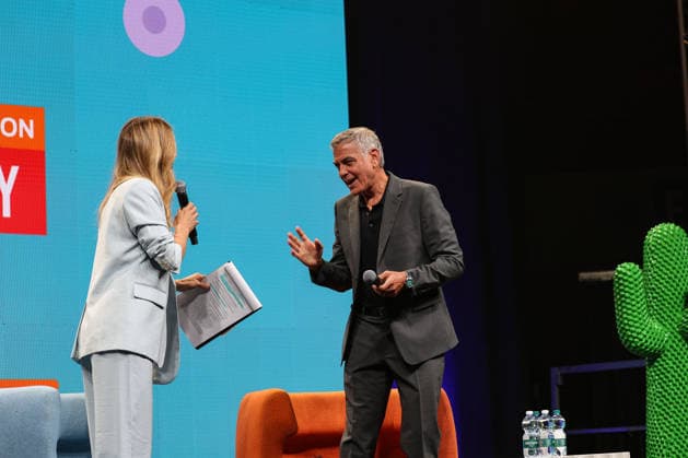 News - Incontro con George Clooney in Dialoghi sul Talento George Clooney will be a guest at Dialogues on Talent in Cuneo. during Incontro con George Clooney in Dialoghi sul Talento , News in CUNEO , Italy, April 08 2026 CUNEO PALAZZETTO DELLO SPORT Italy Copyright: xRenataxRoattinox xLiveMediax LPN_2379350