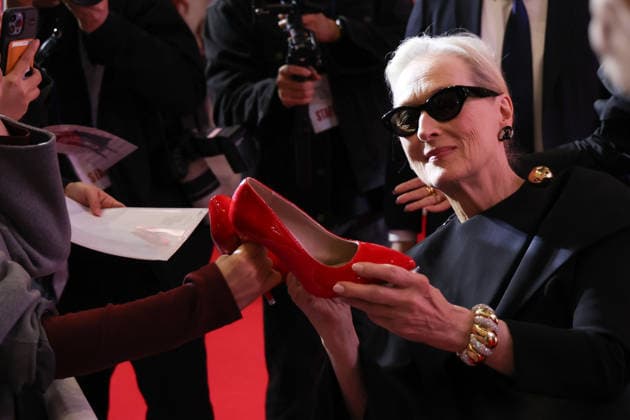 Hollywood star Meryl Streep in Seoul Hollywood star Meryl Streep in Seoul Hollywood star Meryl Streep makes her red carpet appearance during a publicity event in Seoul on April 8, 2026, to promote the comedy drama film The Devil Wears Prada 2. (Yonhap) 2026-04-09 15:15:16 < 1980-2026 YONHAPNEWS AGENCY. .> ¼­¿ïÆ¯º°½Ã EDITORIAL USE ONLY  Copyright: xx PYH2026040915260034400 YonhapxNewsx yonphotos251283