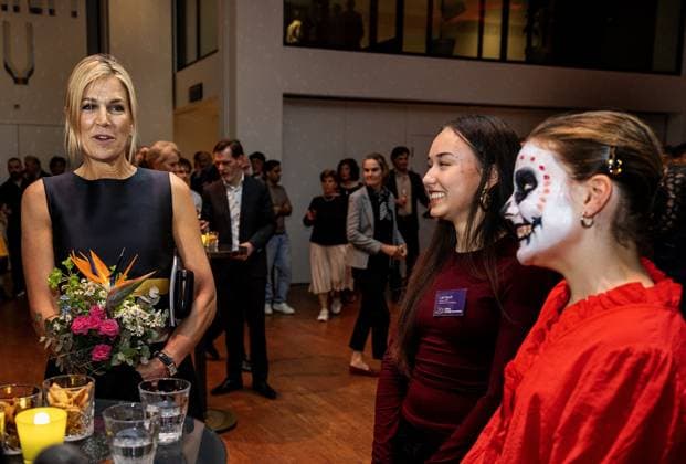 Royal Couple Attends 200th Anniversary Performance - The Hague Royal Conservatory. King Willem Alexander and Queen Máxima attend the anniversary performance celebrating the 200th anniversary of the Royal Conservatory in The Hague. During the evening, they also speak with teachers and students, and afterwards they meet involved students and artists. The Hague, Netherlands on April 8, 2026. Photo by Bruno Press ABACAPRESS.COM The Hague Netherlands  Copyright: xBrunoxPress ABACAx