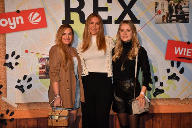 Alexander Geissel, Anja Gräfin von Keyserlingk und Vanessa Eichholz Kommissar Rex Photocall Astor Lounge München 08. April 2026