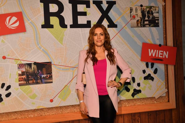 Jule Gölsdorf Kommissar Rex Photocall Astor Lounge München 08. April 2026