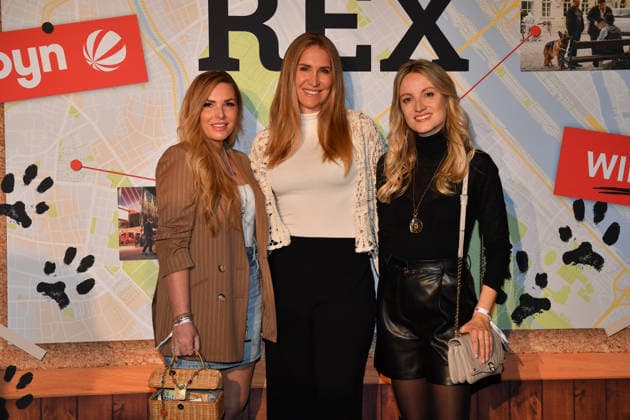Alexander Geissel, Anja Gräfin von Keyserlingk und Vanessa Eichholz Kommissar Rex Photocall Astor Lounge München 08. April 2026
