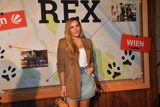 Alessandra Geissel Kommissar Rex Photocall Astor Lounge München 08. April 2026