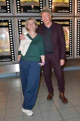 Sabine Westermaier und Michael Baumann bei der Premiere des Kinofilms Missing*Link im Rahmen der radioeins Reihe Der schöne Mittwoch im Kino in der KulturBrauerei. Berlin, 08.04.2026