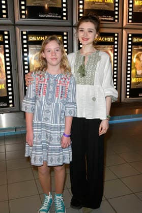 Merle Staacken und Luca Brüggemann bei der Premiere des Kinofilms Missing*Link im Rahmen der radioeins Reihe Der schöne Mittwoch im Kino in der KulturBrauerei. Berlin, 08.04.2026