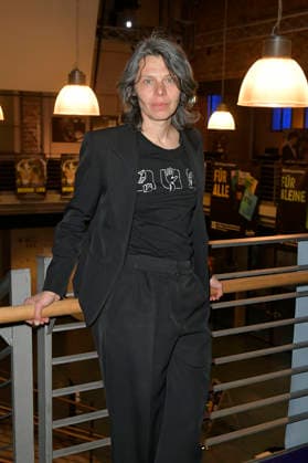 Margarita Breitkreiz bei der Premiere des Kinofilms Missing*Link im Rahmen der radioeins Reihe Der schöne Mittwoch im Kino in der KulturBrauerei. Berlin, 08.04.2026