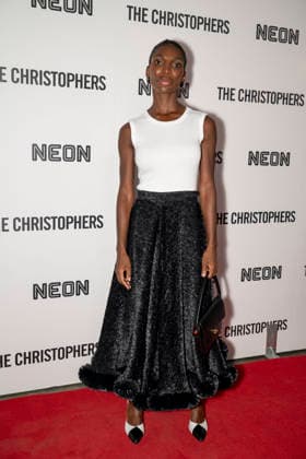 April 8, 2026, New York, New York, USA: MICHAELA COEL attends The Christophers premiere at Metrograph in New York. 8 April 2026 New York USA  - ZUMAa265 20260408_zep_a265_036 Copyright: xEricxAcquayex