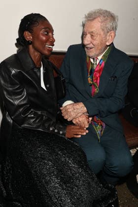 NEON presents Steven Soderbergh s The Christophers at the Metrograph Featuring: Michaela Coel and Sir Ian McKellen Where: New York, New York, United States When: 08 Apr 2026 Credit: Dave Allocca Starpix INSTARimages EDITORIAL USE ONLY. NOT FOR USE BY NEWSPAPERS BASED IN THE UK. Copyright: xDavexAlloccax xStarpixx instar55605947