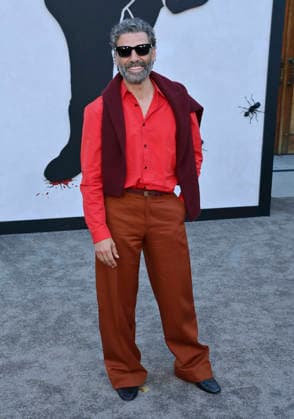 Cast member Oscar Isaac attends Netflix s dark comedy TV series Beef at the Egyptian Theatre in the Hollywood section of Los Angeles on Wednesday, April 8, 2026. Storyline: Road rage ensues after a parking-lot incident, resulting in a bitter feud between the two antagonists. The vendetta between them and the lengths they ll go to in order to wreak revenge on each other spirals out of control, jeopardizing everything and everyone in their lives.  LAP2026040820 JIMxRUYMEN