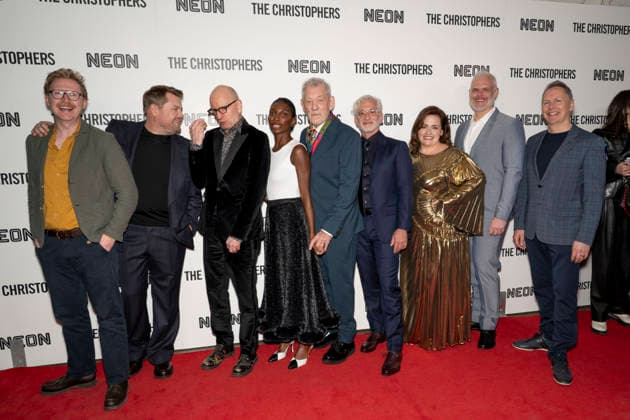 April 8, 2026, New York, New York, USA: The cast and creative team of The Christophers attend their premiere at Metrograph in New York. 8 April 2026 New York USA - ZUMAa265 20260408_zep_a265_063 Copyright: xEricxAcquayex