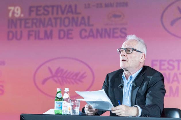 Thierry Frémaux, délégué général du festival de Cannes Press conference with the official announcement of the films in competition for the 79th Cannes International Film Festival on April 9, 2026 Olivier Borde Bestimage Press conference with the official announcement of the films in competition for the 79th Cannes International Film Festival on April 9, 2026 Paris France Copyright: xOLIVIERxBORDEx xBESTIMAGExOLIVIERxBORDEx xBESTIMAGEx