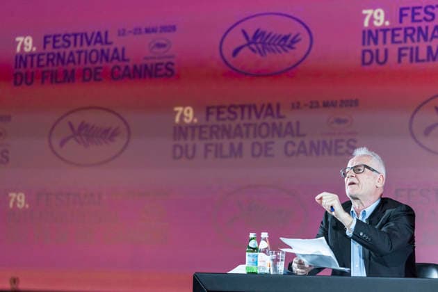 Thierry Frémaux, délégué général du festival de Cannes Press conference with the official announcement of the films in competition for the 79th Cannes International Film Festival on April 9, 2026 Olivier Borde Bestimage Press conference with the official announcement of the films in competition for the 79th Cannes International Film Festival on April 9, 2026 Paris France  Copyright: xOLIVIERxBORDEx xBESTIMAGExOLIVIERxBORDEx xBESTIMAGEx