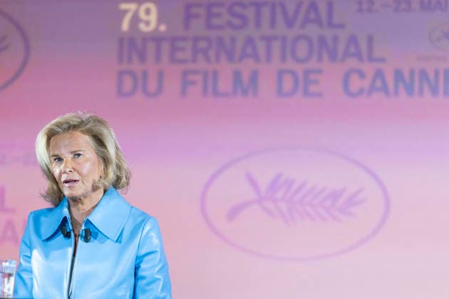 Iris Knobloch, présidente du festival de Cannes Press conference with the official announcement of the films in competition for the 79th Cannes International Film Festival on April 9, 2026 Olivier Borde Bestimage Press conference with the official announcement of the films in competition for the 79th Cannes International Film Festival on April 9, 2026 Paris France  Copyright: xOLIVIERxBORDEx xBESTIMAGExOLIVIERxBORDEx xBESTIMAGEx