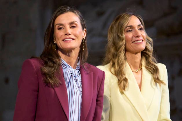 09-04-2026 Lleida Queen Letizia during a meeting with the Association of women entrepreneurs of Lleida (Association De Dones Empresaries De Lleida) and the presentation of the 16th Ap!lleida awards in Lleida. No Spain Â  Copyright: xPPEx